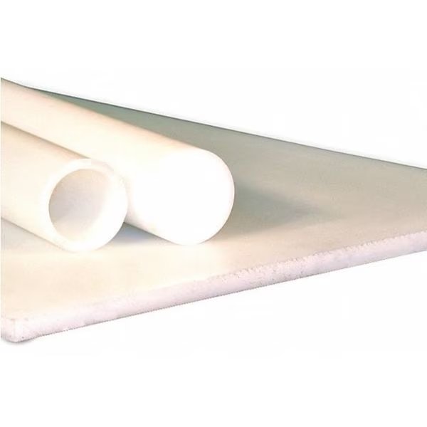 White UHMW Polyethylene Tube Stock 5 ft L, 3/8 in Inside Dia, 3/4 in Outside Dia, EnjoyTool Select, Mfr#: 63953104