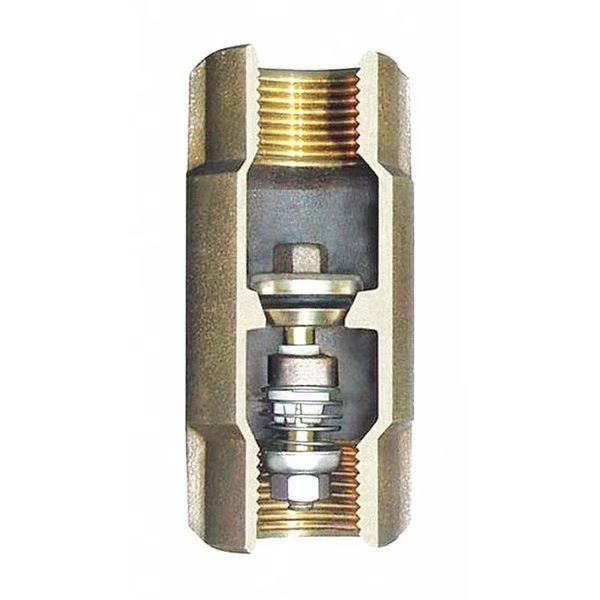 1" NPT Bronze Spring Check Valve, Simmons, Mfr#: 503SB