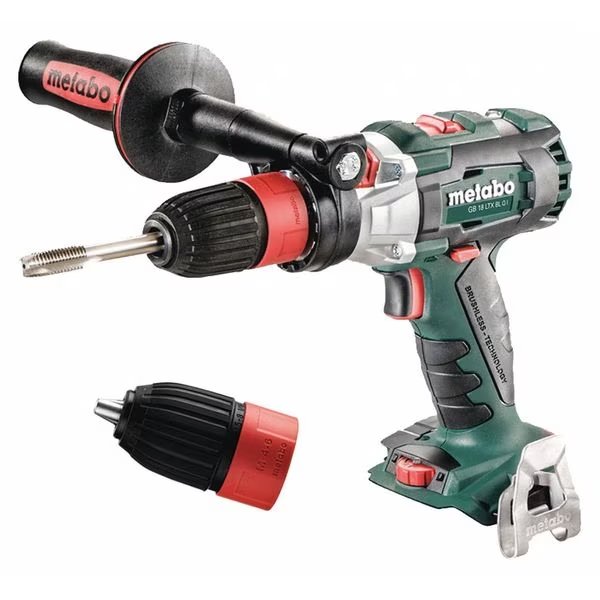 Cordless Drill/Driver, 18V, 5.2Ah Battery, Metabo, Mfr#: GB 18 LTX BL I Q bare