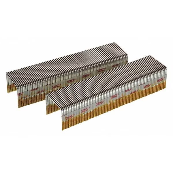 Staples, 16 ga, Standard Crown, 7/8 in Leg L, Steel, 10000 PK, Senco, Mfr#: P12BAB