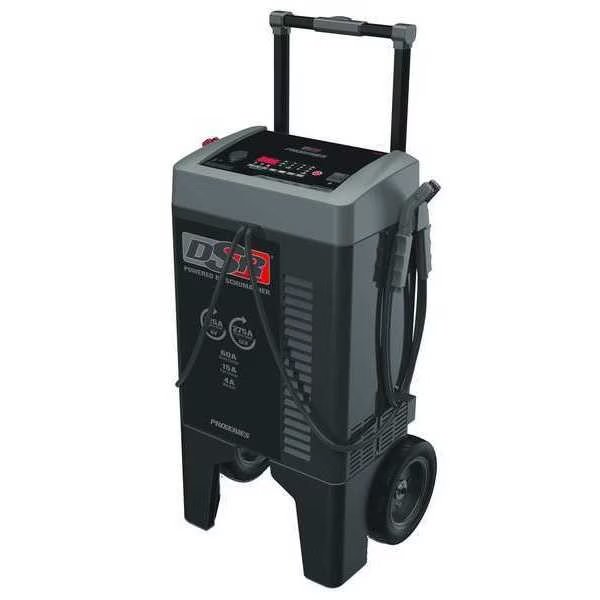 Wheeled Battery Charger, Automatic, Boosting, Charging, Maintaining, For Batt. Volt.: 6, 12, Schumacher, Mfr#: DSR122
