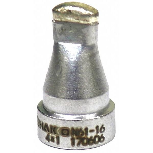 Nozzle, Round, 4.0mm x 5.8mm Size, Hakko, Mfr#: N61-16