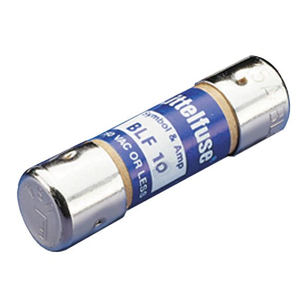 Midget Fuse, BLF Series, Fast-Acting, 6A, 250V AC, Non-Indicating, 10kA at 250V AC, Littelfuse, Mfr#: BLF006