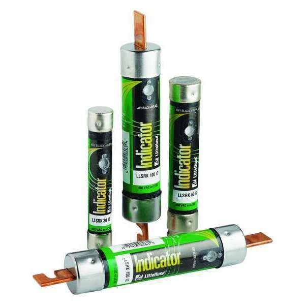 UL Class Fuse, RK1 Class, LLSRK Series, Time-Delay, 15A, 600V AC, Non-Indicating, Littelfuse, Mfr#: LSRK015