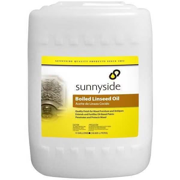 Boiled Linseed Oil, 5 gal. Size, Amber, Sunnyside, Mfr#: 872G5