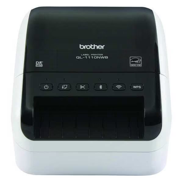 Desktop Label Printer Kit, 4" Tape W, Brother, Mfr#: QL1110NWB