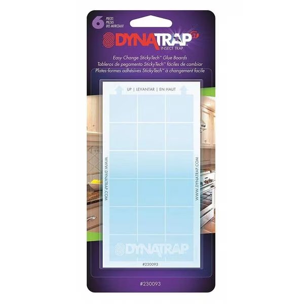 Replacement Glue Cards, 3in L x 1/64 in W, 6 Sheets, Dynatrap, Mfr#: 230093