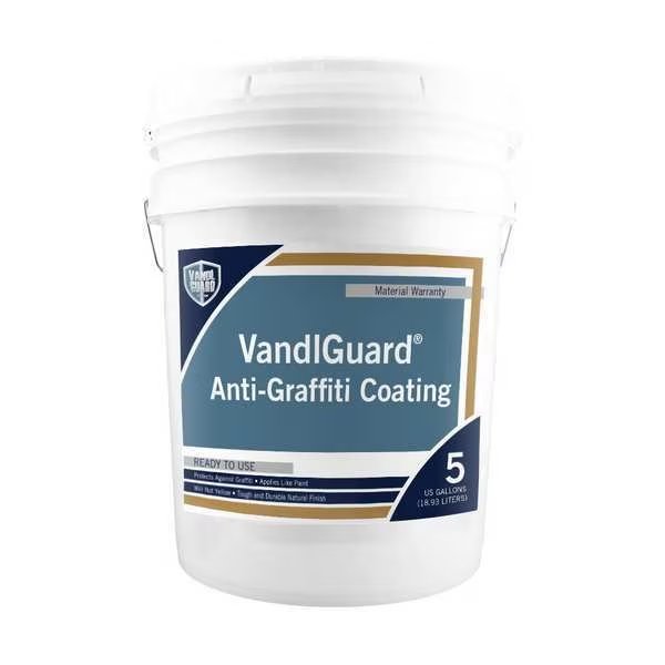 Anti-Graffiti Barrier, White, 5 gal. Size, Rainguard, Mfr#: VG-7000