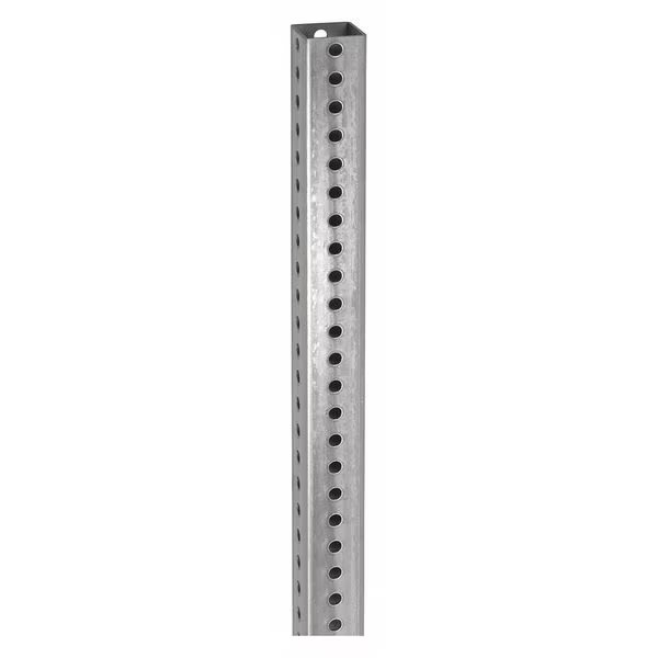 Sign Post, Silver, Steel, 10 ft L, Tapco, Mfr#: 1603-00005