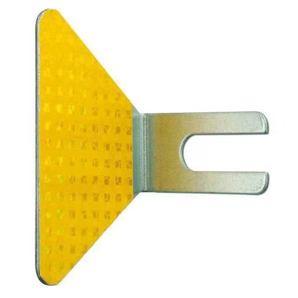 Bolt-On Guardrail Reflector, Steel, PK50, Tapco, Mfr#: 3113-00009