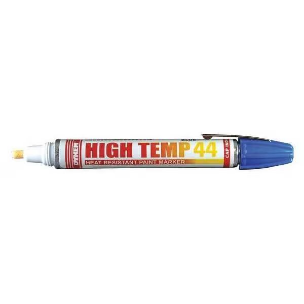 Industrial Marker, Medium Tip, Blue Color Family, Paint, Dykem, Mfr#: 44094