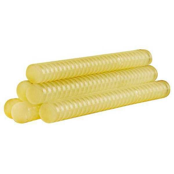 Hot Melt Adhesive, Clear, 5/8 in Dia, 8 in L, 10 sec Begins to Harden, 165 PK, Surebonder, Mfr#: QUAD-701P