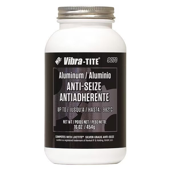 Anti Seize Compound, Jar, 16 oz., Vibra-Tite, Mfr#: 90706