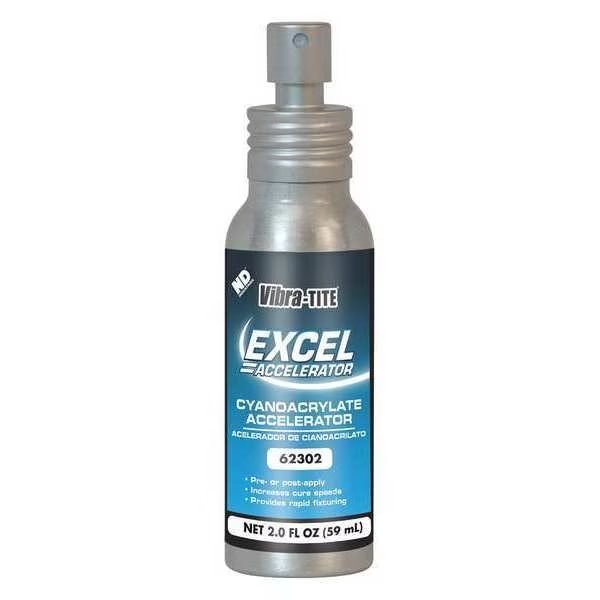 Accelerator, Excel 623 Series, Light Amber, 4 fl oz, Bottle, Vibra-Tite, Mfr#: 62302