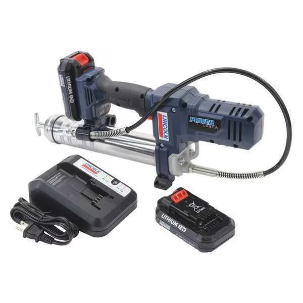 Grease Gun, 8000 psi, Steel, 14-1/2 oz., Lincoln, Mfr#: 1264