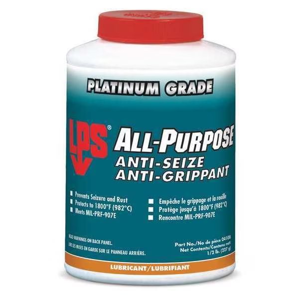 Anti-Seize, Jar, 8 oz. Net Weight, Lps, Mfr#: 04108