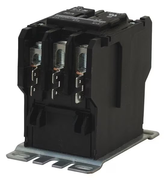 Cutler-Hammer 120VAC Non-Reversing Definite Purpose Contactor 3P 50A, Eaton, Mfr#: C25DNJ350A