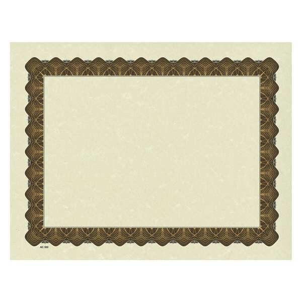 Certificate, Gold, Metallic Border, PK100, Great Papers, Mfr#: 038955