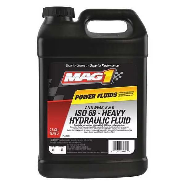 3 gal Jug, Hydraulic Oil, 68 ISO Viscosity, 30W SAE, Mag 1, Mfr#: MAG00682