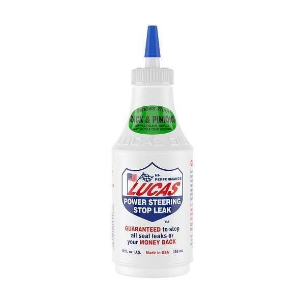 Power Steering Fluid Sealer, Red, 12 Oz, Lucas Oil, Mfr#: 10008