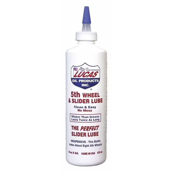 16 oz Fifth Wheel Lube Tube Black, Lucas Oil, Mfr#: 10030