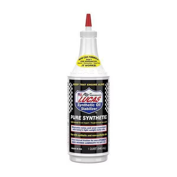 Synthetic Oil Booster, Clear, 1 qt., Lucas Oil, Mfr#: 10130