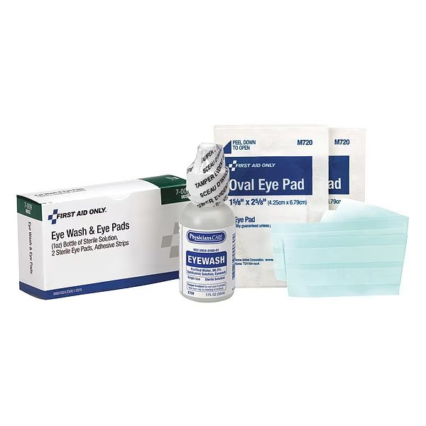 Personal Eye Care Kit, Bottle Size 1 oz., Physicianscare, Mfr#: 7-009