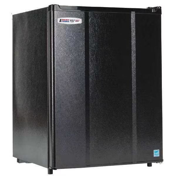 Compact Refrigerator, Black, 19-53/64in D, 2.3cu ft, Microfridge, Mfr#: 2.3MF4R