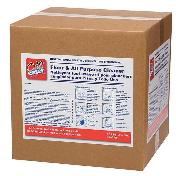 Floor Cleaner, Odorless, 38 lb., Oil Eater, Mfr#: AOF3801802