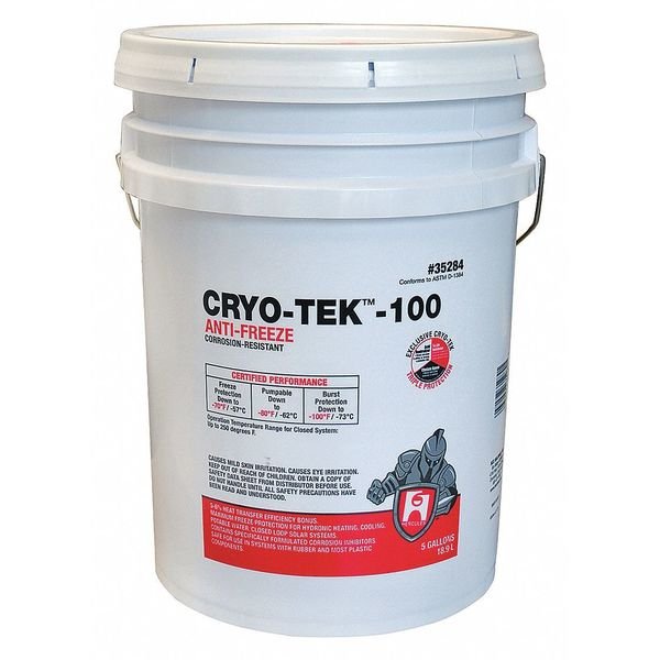 Propylene Glycol, Up to 250 Degrees F, Pink, 5 gal, Hercules, Mfr#: 35284