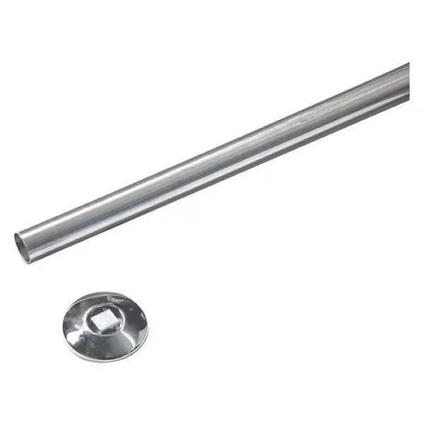 Rod Flanges, Bathroom, Polished Chrome, PR, Taymor, Mfr#: 01-9659