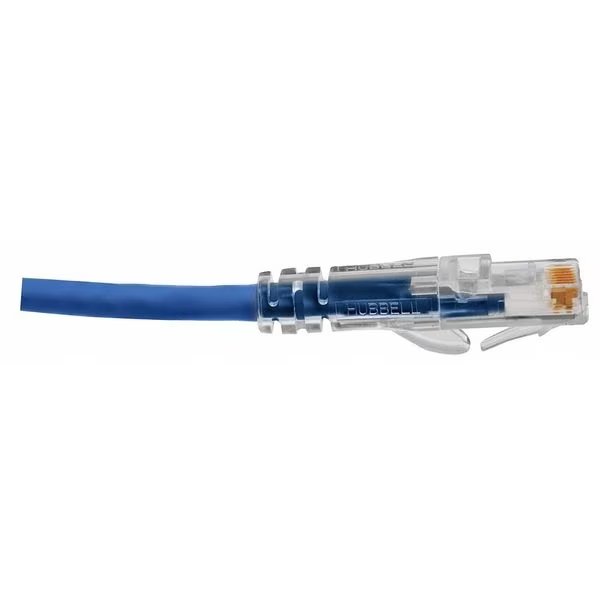 Ethernet Cable, Cat 6A, Blue, 50 ft., Hubbell Premise Wiring, Mfr#: HC6AB50