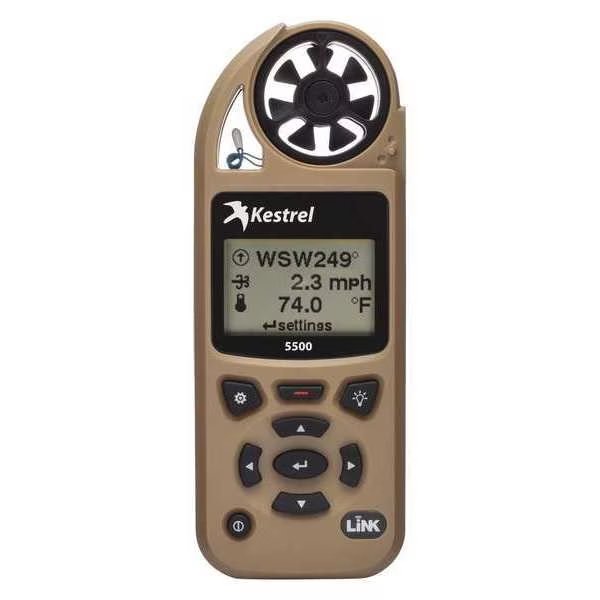 Weather Meter, LCD, Desert Tan w/WiFi, Kestrel, Mfr#: 0855LVTAN