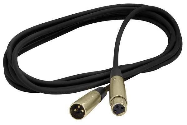 Microphone Cable, XLR, 20 ft., Speco Technologies, Mfr#: MCA20