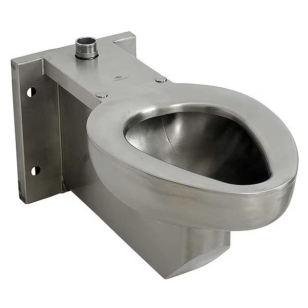 Toilet, Wall, Satin, Stainless Steel, Acorn Controls, Mfr#: R2105-T-1