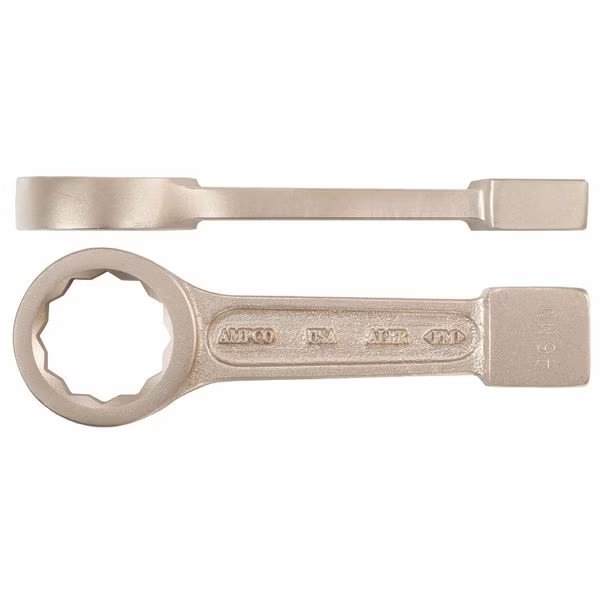 Striking Wrench, 1-1/8", 7" L, 13/16" Thick, Ampco Safety Tools, Mfr#: WS-1-1/8