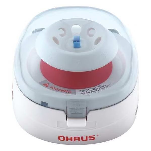Centrifuge, White, Plastic, 6000 rpm, 5in. H, Ohaus, Mfr#: FC5306