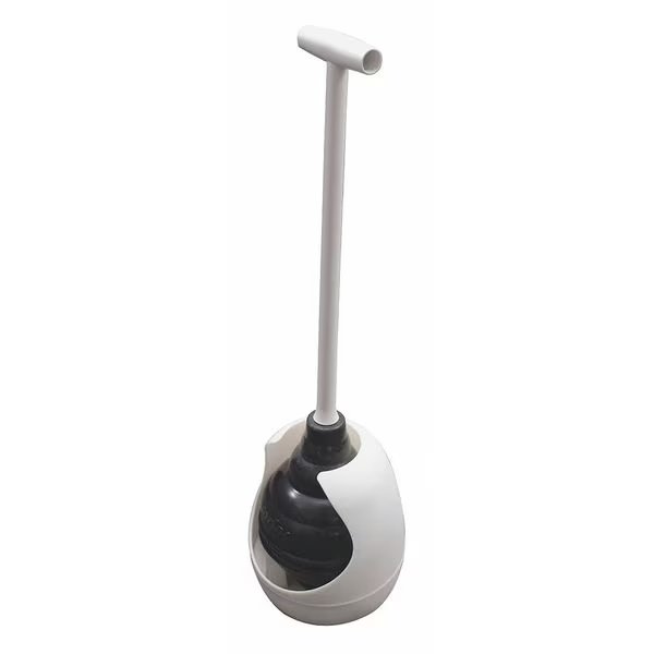 Plunger and Holder, 1-3/16 in. L, Plastic, Korky, Mfr#: 95-4A