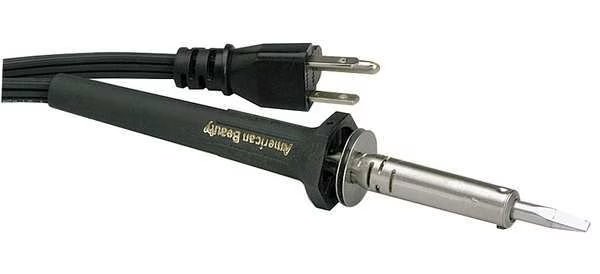Soldering Iron, Heavy-Duty, 60 Watts, 8in L, American Beauty Tools, Mfr#: 3112 120-60
