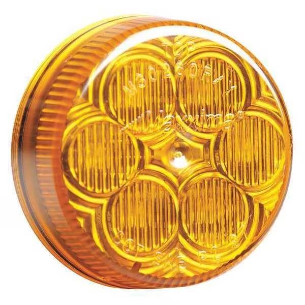 Clearance Marker Light, Amber, 2" Dia., Maxxima, Mfr#: M34260Y