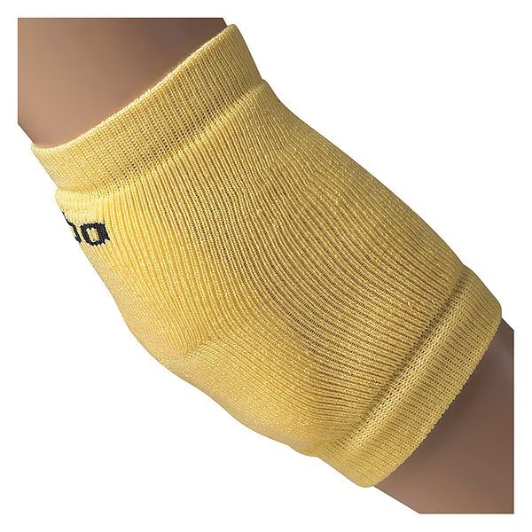 Elbow Sleeve, Yellow, S, Nylon, PR, PK12, Heelbo, Mfr#: D 12037
