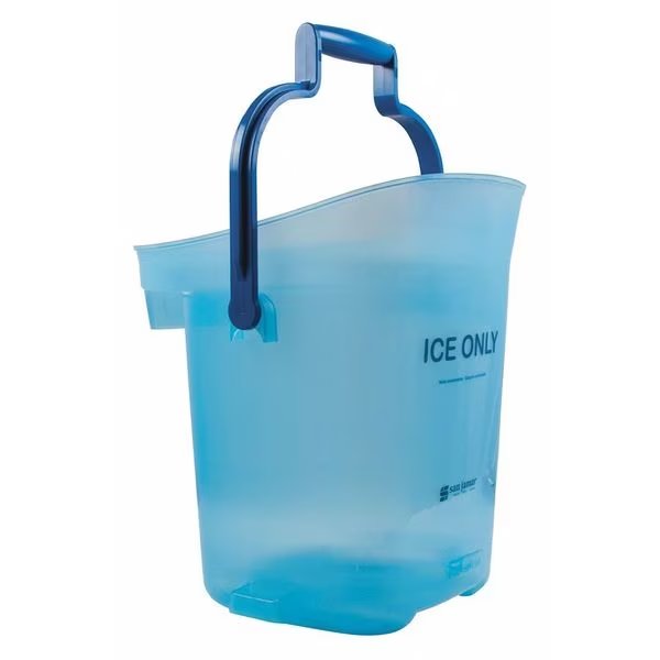 Ice Tote, Blue, 16"H, 13-1/4"D, Plastic, San Jamar, Mfr#: SILD6000