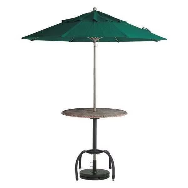 Windmaster Umbrella, 98"H, Forest Green, Grosfillex, Mfr#: 98382031