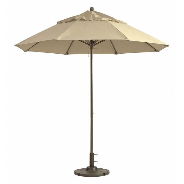 Windmaster Umbrella, 7-1/2 ft., Khaki, Grosfillex, Mfr#: 98380331