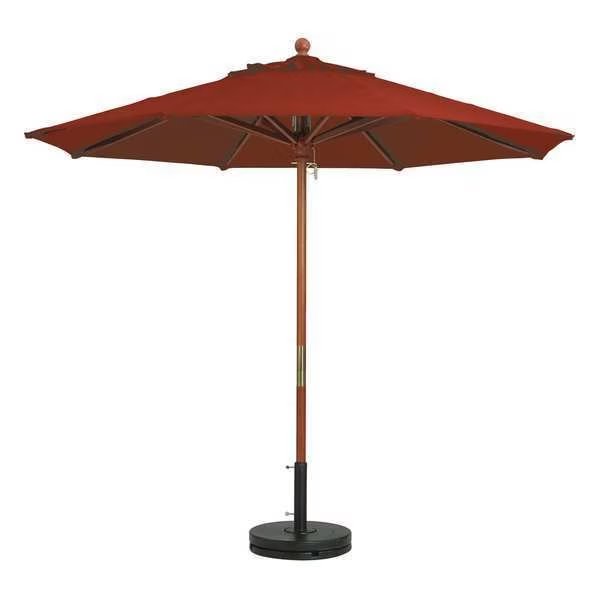 Market Umbrella, 9 ft., Terra Cota, Grosfillex, Mfr#: 98918231