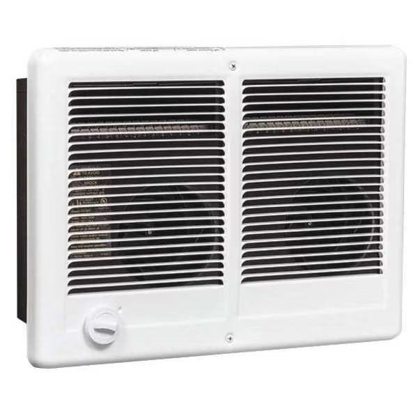 Recessed Electric Wall-Mount Heater, Recessed or Surface, 3000/2250W W, 240V AC, White, Cadet, Mfr#: CSTC302TW