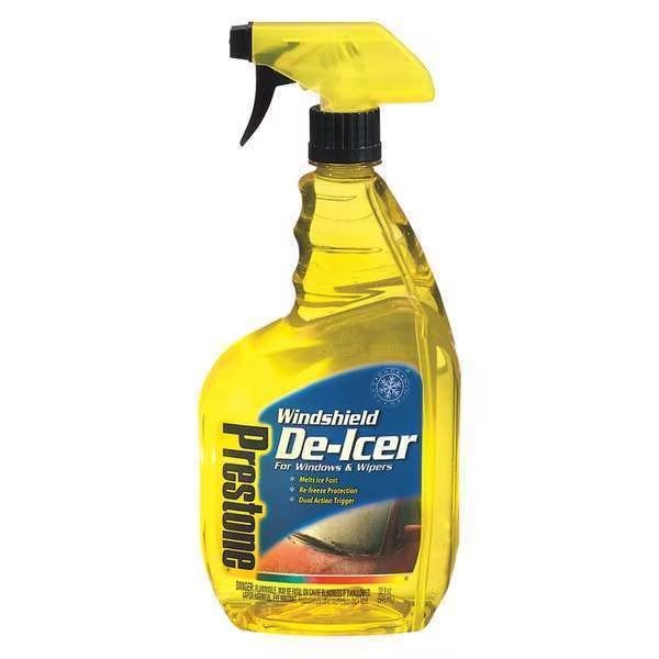 32 oz Windshield De-Icer Spray Bottle, Prestone, Mfr#: AS247