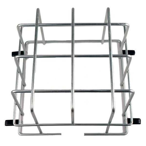 Clock and Bell Guard, Steel, 9" W, Gray, American Time, Mfr#: G2009