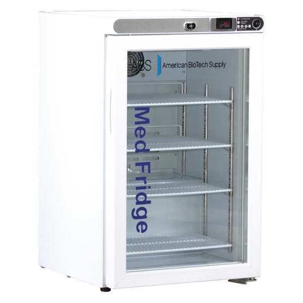 Refrigerator, Undercounter, 2.5 cu. ft., 2A, American Biotech Supply, Mfr#: PH-ABT-HC-UCFS-0204G