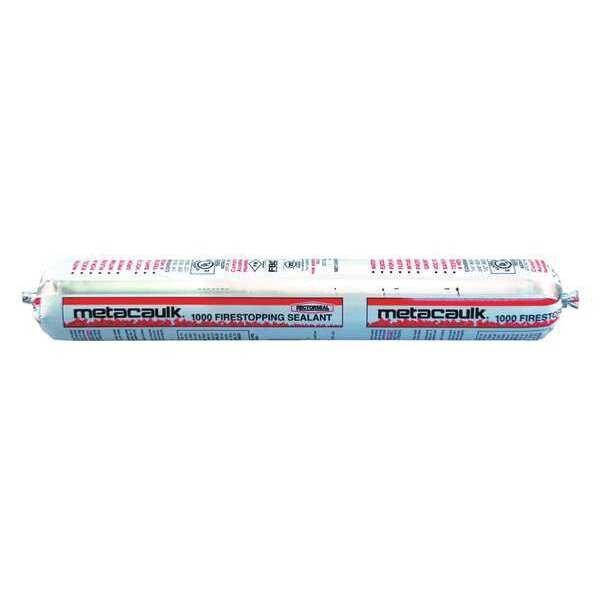 Fire Barrier Sealant, Caulk Gun, 20.2 oz., Metacaulk, Mfr#: 66312